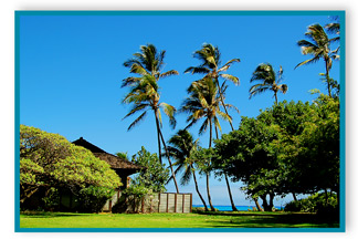 View of Paia Oceanside Estate, Paia Hawaii