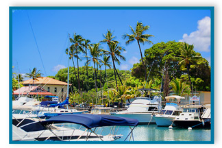 Lahiana Harbor, Maui Hawaii