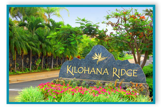 Kilohana Ridge, Kihei Real Estate Maui Hawaii