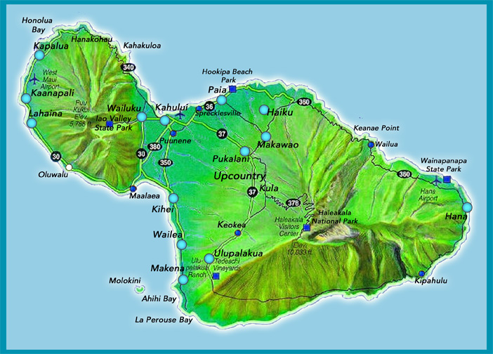 Interactive Map of Maui Communities