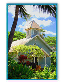Picture of a Maui Church, Maui Hawaii